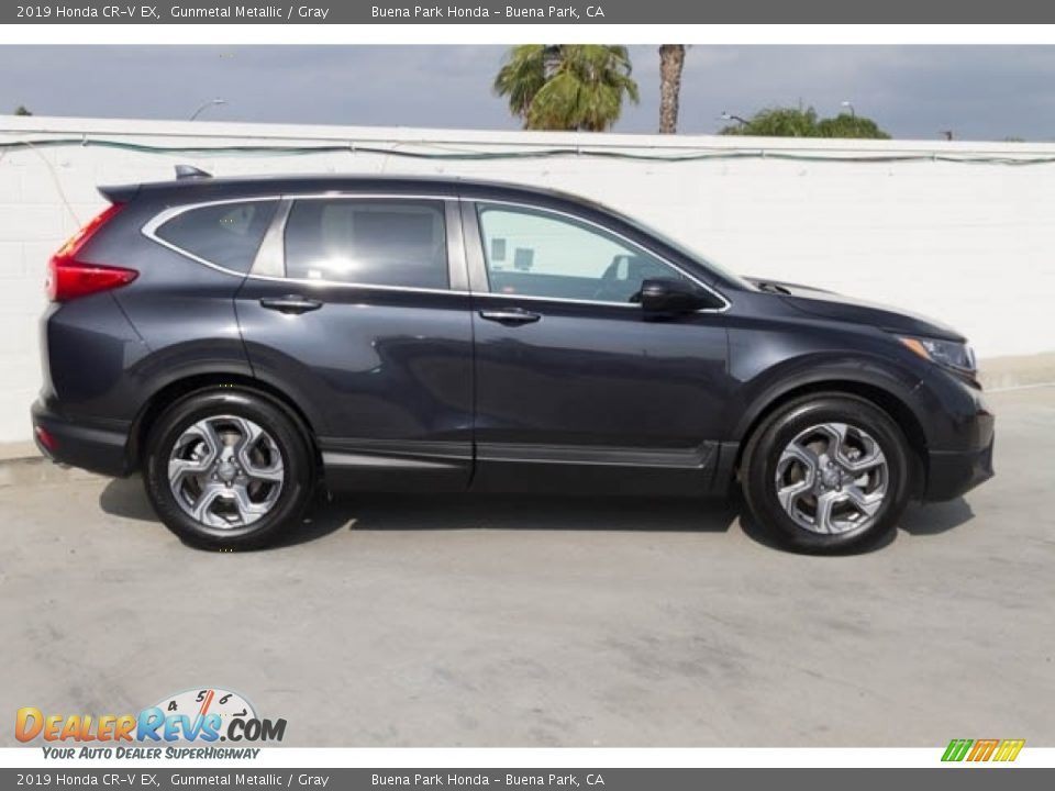 Gunmetal Metallic 2019 Honda CR-V EX Photo #7