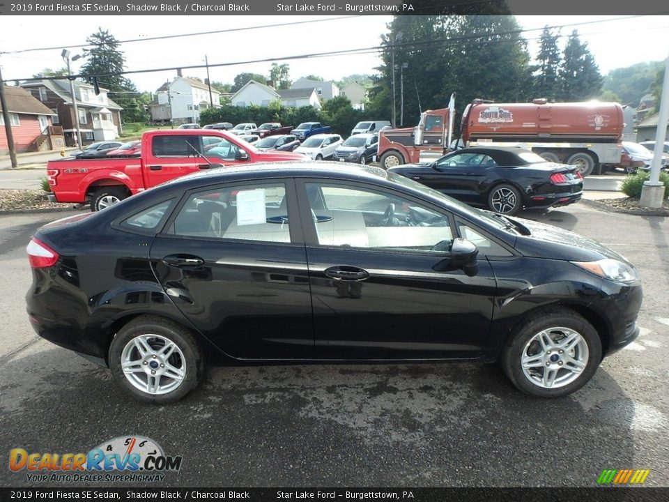 2019 Ford Fiesta SE Sedan Shadow Black / Charcoal Black Photo #4