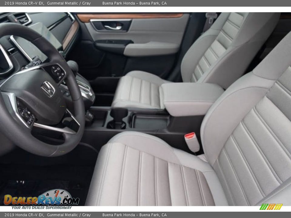 Front Seat of 2019 Honda CR-V EX Photo #14