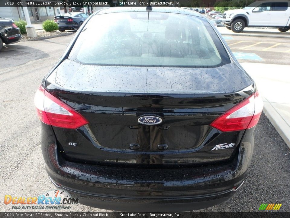 2019 Ford Fiesta SE Sedan Shadow Black / Charcoal Black Photo #7