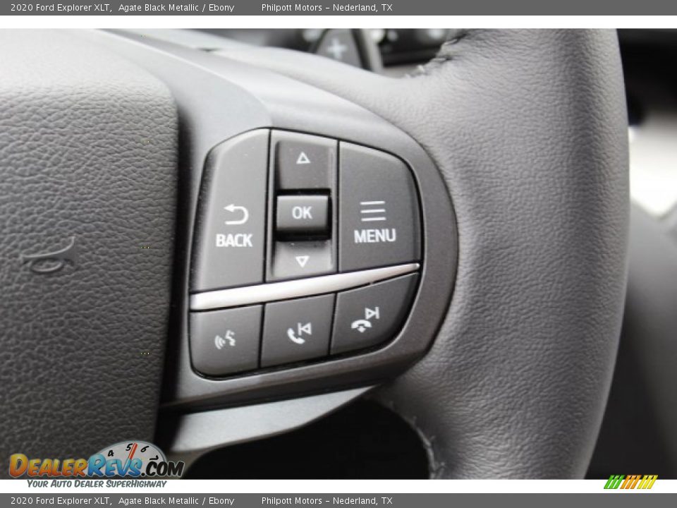 2020 Ford Explorer XLT Steering Wheel Photo #12