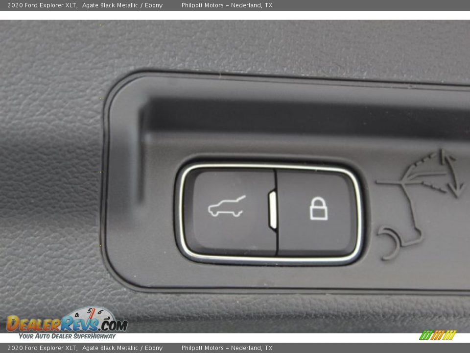 2020 Ford Explorer XLT Agate Black Metallic / Ebony Photo #24