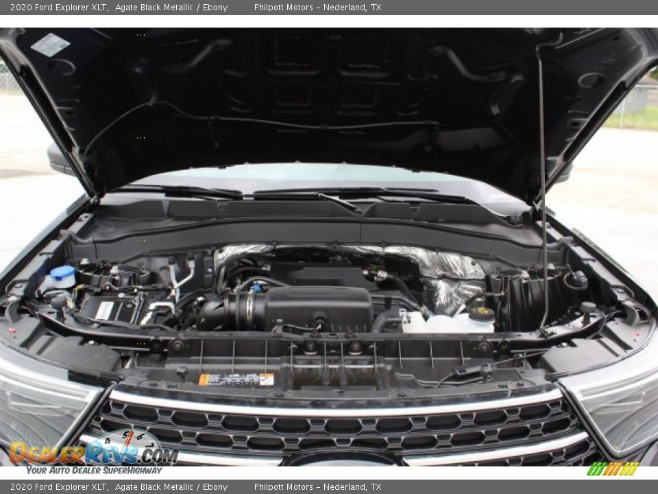 2020 Ford Explorer XLT Agate Black Metallic / Ebony Photo #25