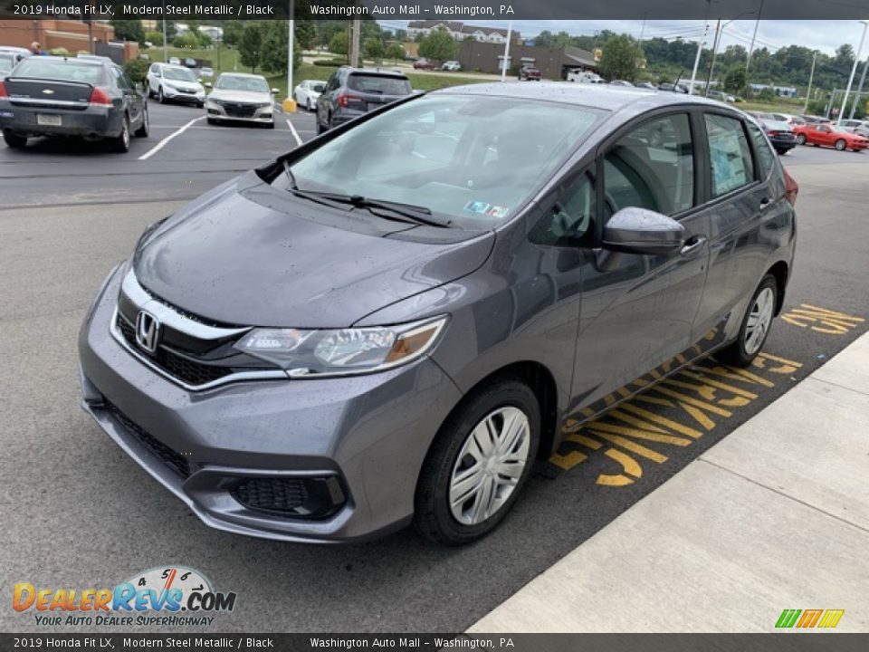 2019 Honda Fit LX Modern Steel Metallic / Black Photo #4