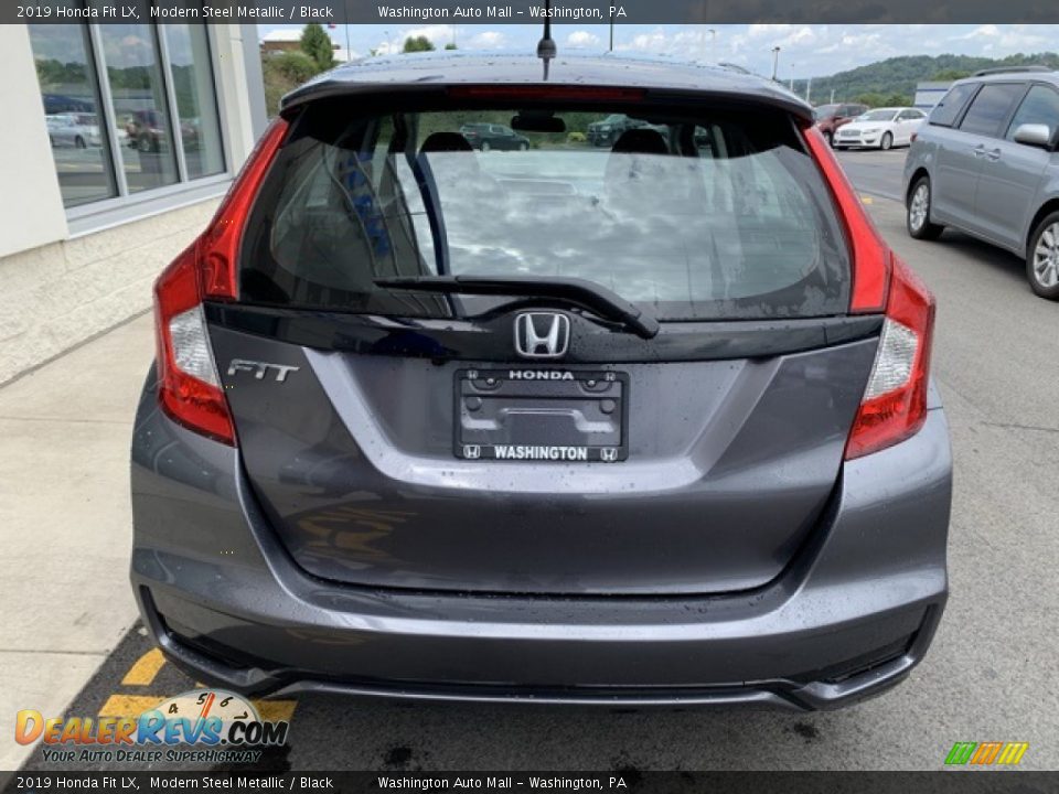 2019 Honda Fit LX Modern Steel Metallic / Black Photo #6