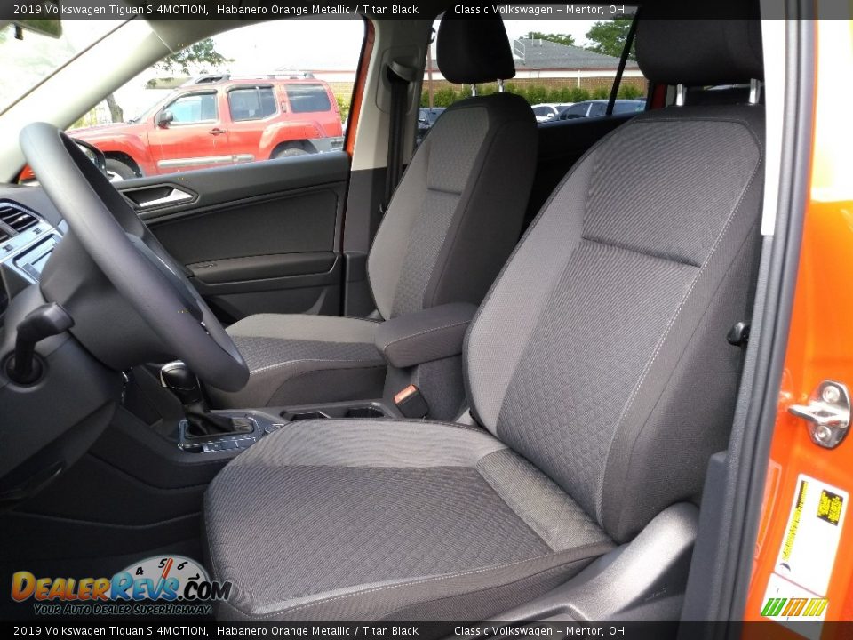 Titan Black Interior - 2019 Volkswagen Tiguan S 4MOTION Photo #3