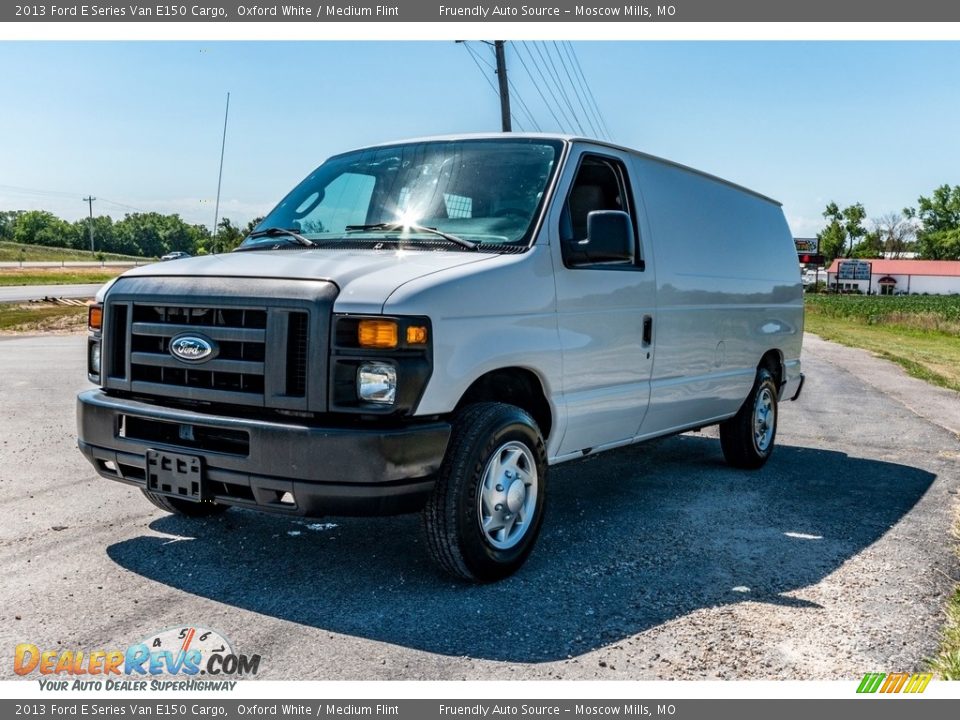 2013 Ford E Series Van E150 Cargo Oxford White / Medium Flint Photo #8