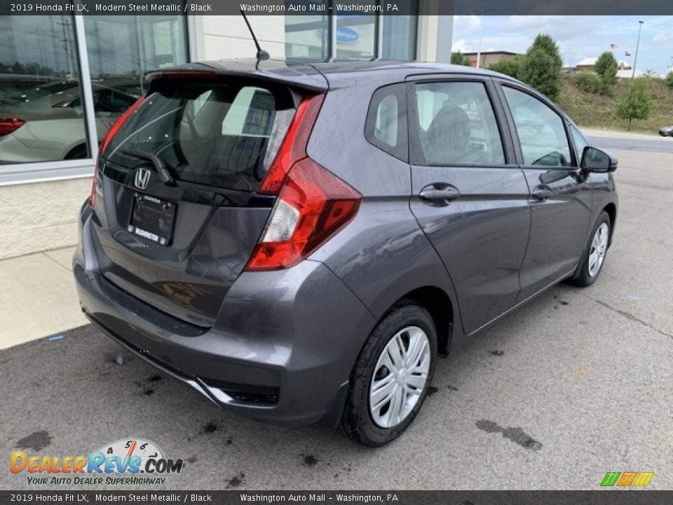 2019 Honda Fit LX Modern Steel Metallic / Black Photo #7