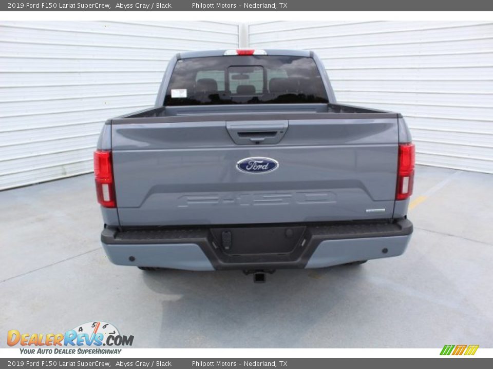 2019 Ford F150 Lariat SuperCrew Abyss Gray / Black Photo #7