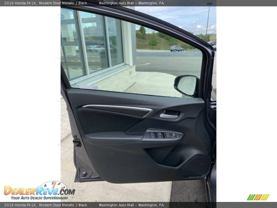 2019 Honda Fit LX Modern Steel Metallic / Black Photo #10