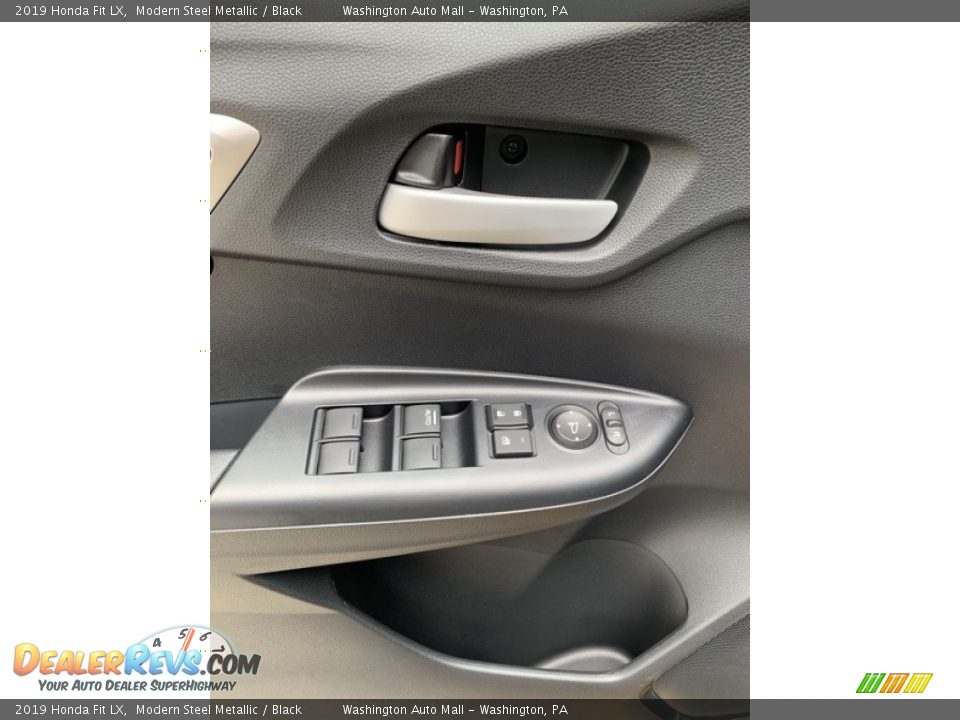 2019 Honda Fit LX Modern Steel Metallic / Black Photo #11