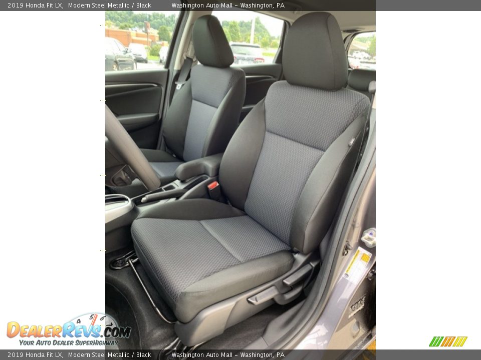 2019 Honda Fit LX Modern Steel Metallic / Black Photo #14