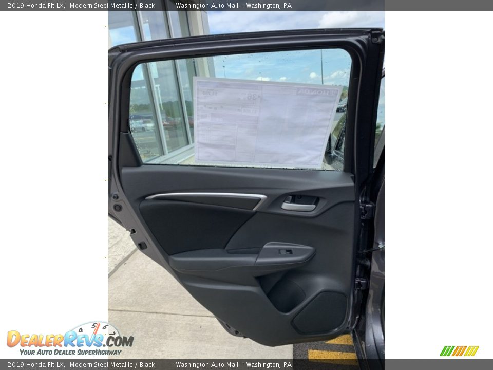 2019 Honda Fit LX Modern Steel Metallic / Black Photo #16