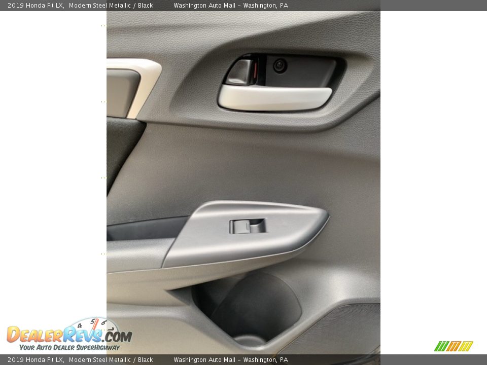 2019 Honda Fit LX Modern Steel Metallic / Black Photo #17