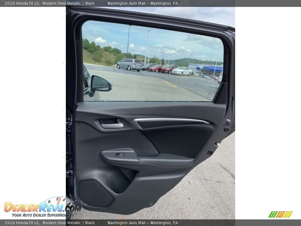 2019 Honda Fit LX Modern Steel Metallic / Black Photo #22