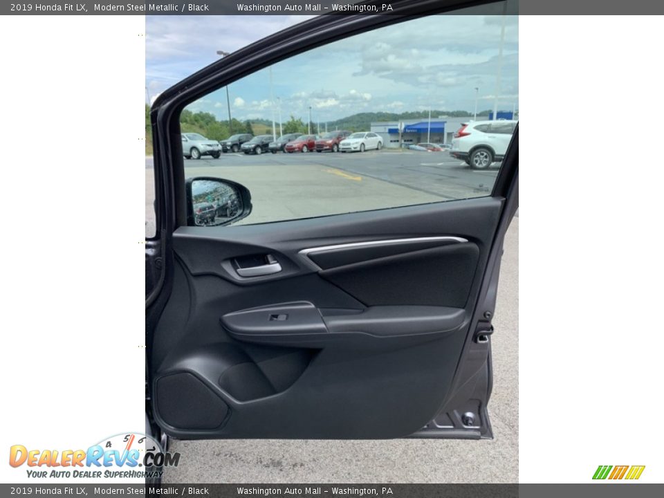 2019 Honda Fit LX Modern Steel Metallic / Black Photo #25