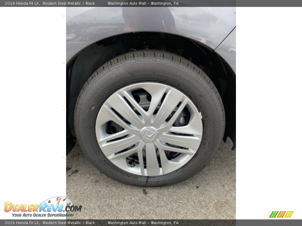 2019 Honda Fit LX Modern Steel Metallic / Black Photo #28