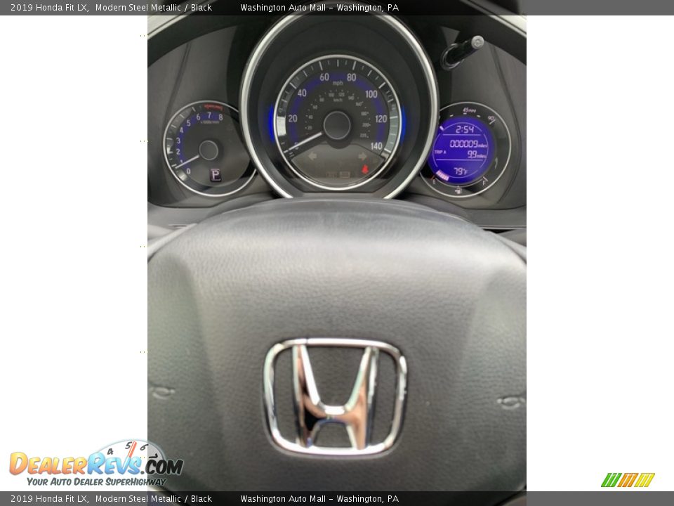 2019 Honda Fit LX Modern Steel Metallic / Black Photo #29