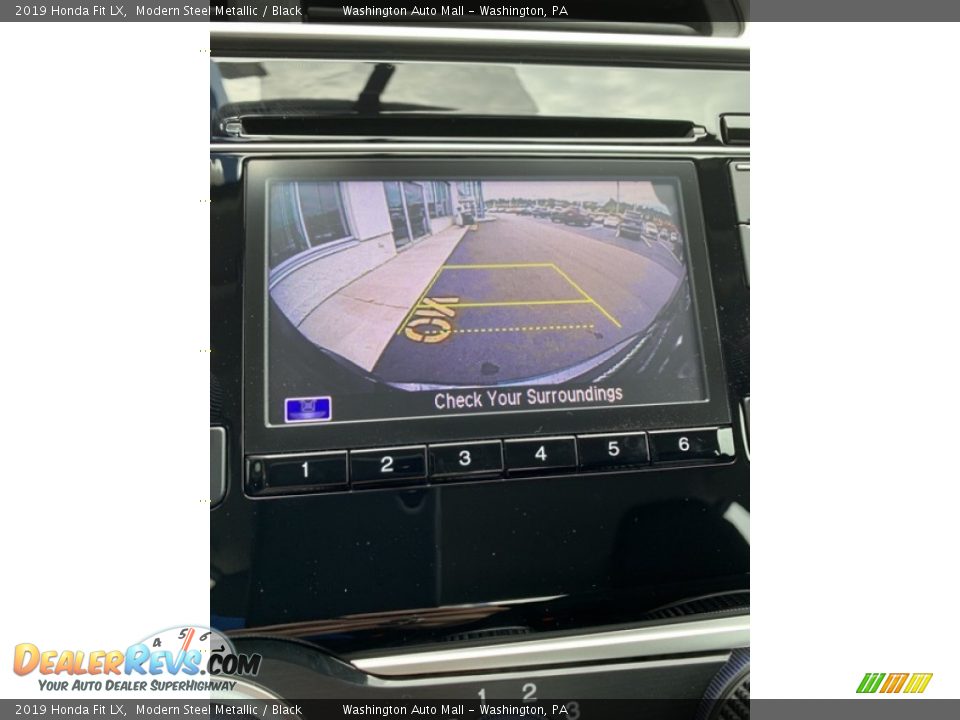 2019 Honda Fit LX Modern Steel Metallic / Black Photo #31