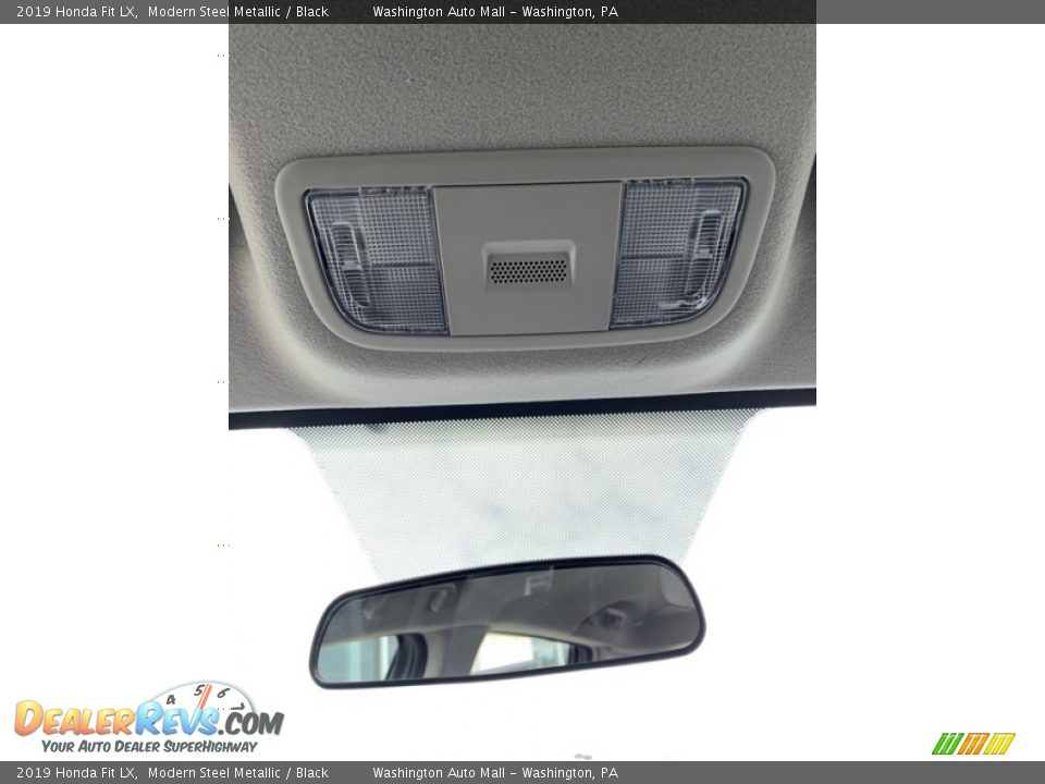 2019 Honda Fit LX Modern Steel Metallic / Black Photo #36