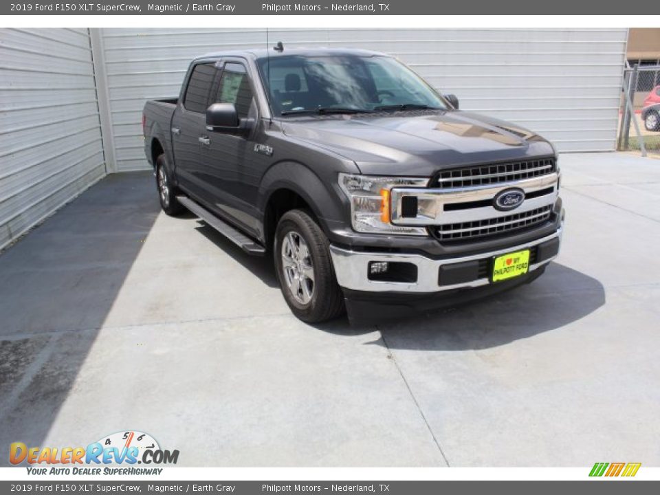 2019 Ford F150 XLT SuperCrew Magnetic / Earth Gray Photo #2