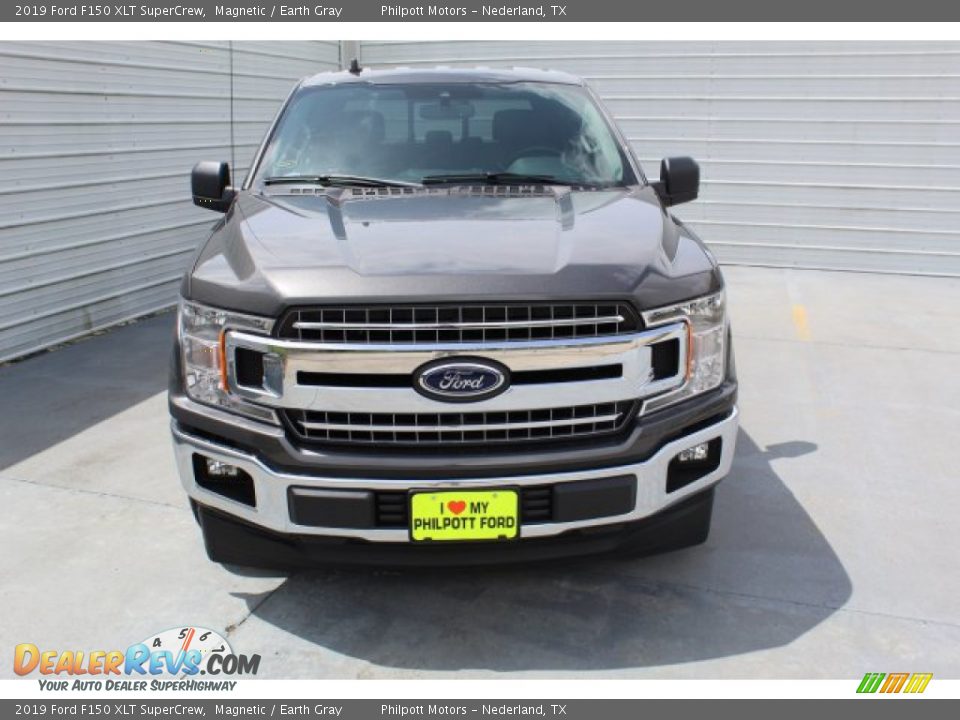 2019 Ford F150 XLT SuperCrew Magnetic / Earth Gray Photo #3