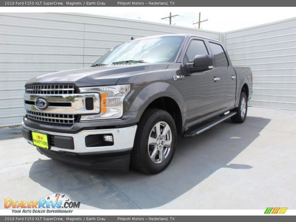 2019 Ford F150 XLT SuperCrew Magnetic / Earth Gray Photo #4
