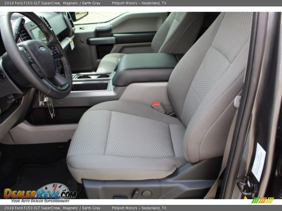 2019 Ford F150 XLT SuperCrew Magnetic / Earth Gray Photo #10
