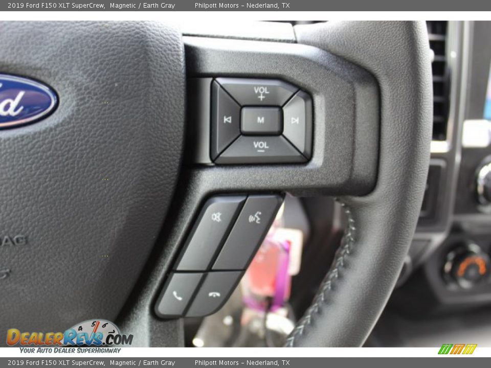 2019 Ford F150 XLT SuperCrew Magnetic / Earth Gray Photo #13