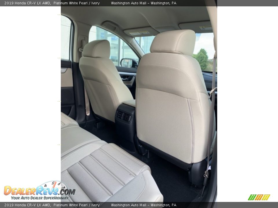 2019 Honda CR-V LX AWD Platinum White Pearl / Ivory Photo #25