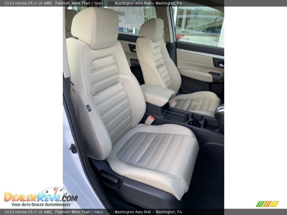 2019 Honda CR-V LX AWD Platinum White Pearl / Ivory Photo #27