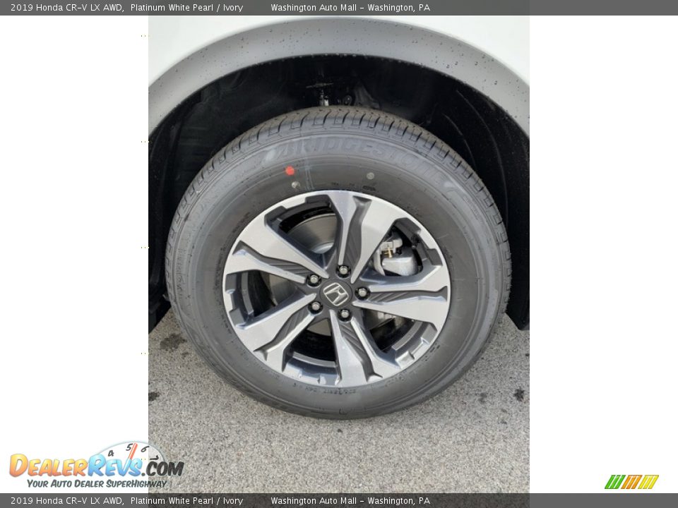 2019 Honda CR-V LX AWD Platinum White Pearl / Ivory Photo #29