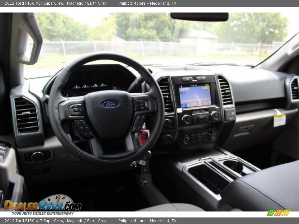 2019 Ford F150 XLT SuperCrew Magnetic / Earth Gray Photo #21