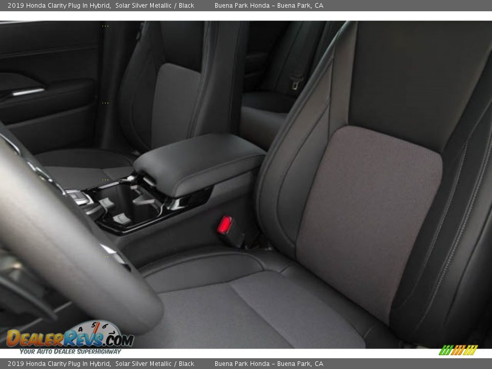 2019 Honda Clarity Plug In Hybrid Solar Silver Metallic / Black Photo #26