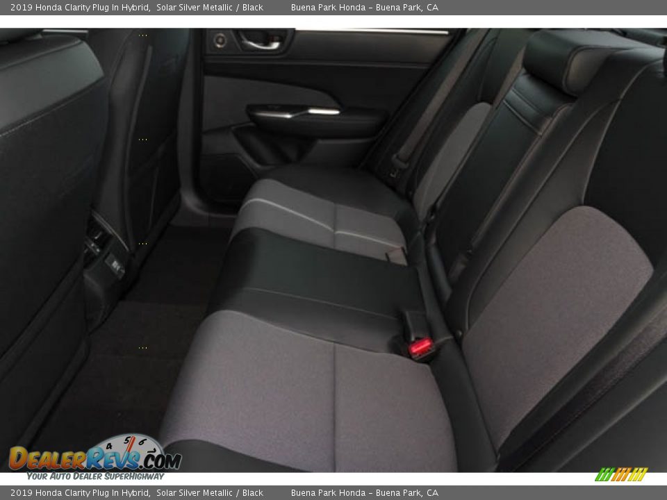 Rear Seat of 2019 Honda Clarity Plug In Hybrid Photo #27