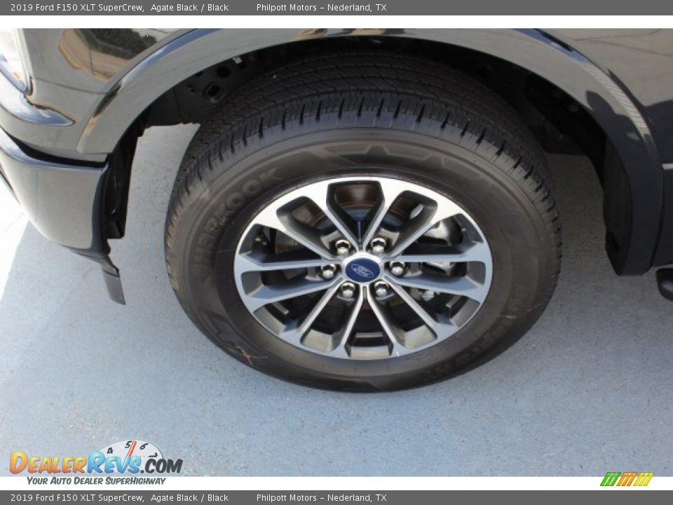 2019 Ford F150 XLT SuperCrew Agate Black / Black Photo #5