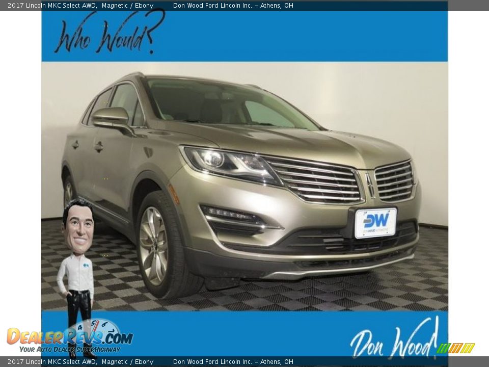 2017 Lincoln MKC Select AWD Magnetic / Ebony Photo #1