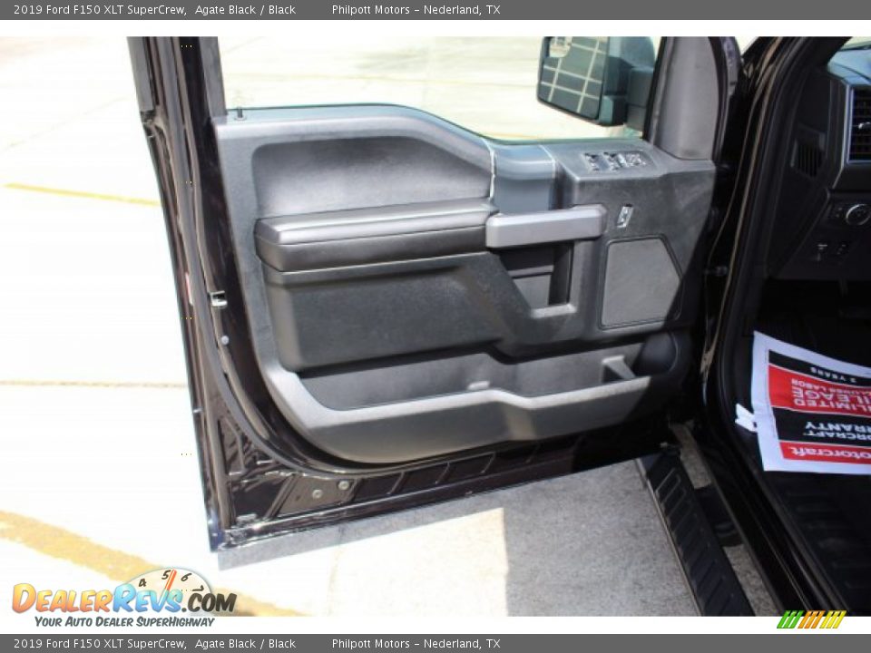 2019 Ford F150 XLT SuperCrew Agate Black / Black Photo #9