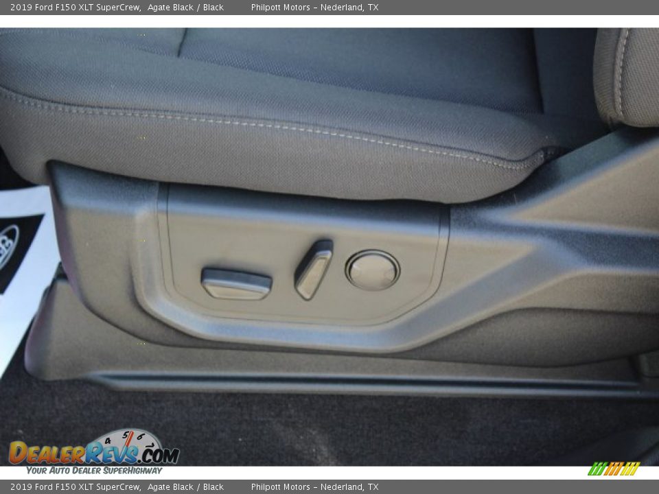 2019 Ford F150 XLT SuperCrew Agate Black / Black Photo #11