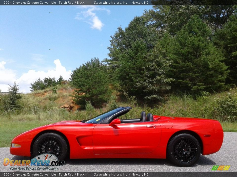 2004 Chevrolet Corvette Convertible Torch Red / Black Photo #2