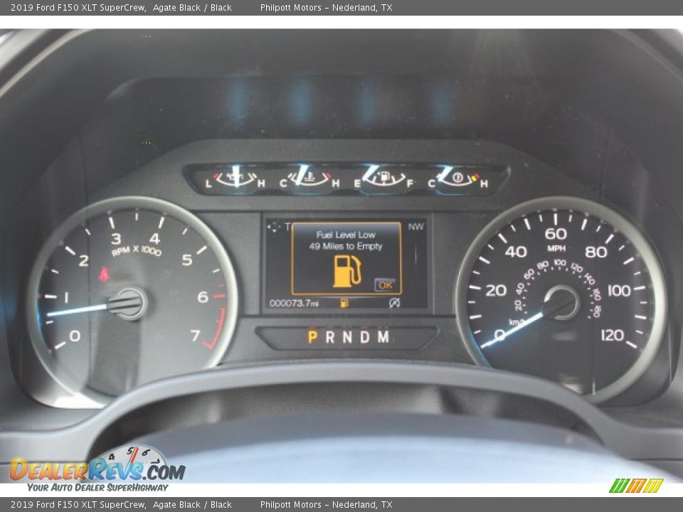 2019 Ford F150 XLT SuperCrew Agate Black / Black Photo #14