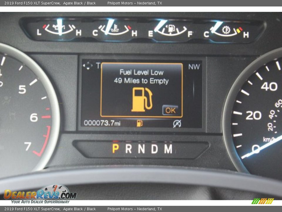 2019 Ford F150 XLT SuperCrew Agate Black / Black Photo #15