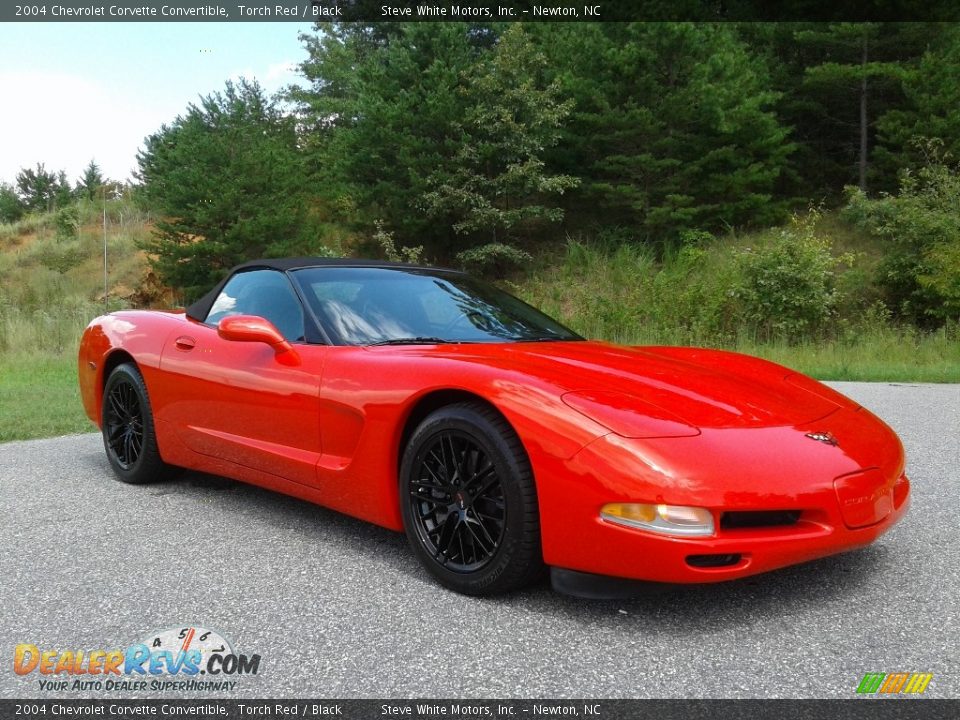 2004 Chevrolet Corvette Convertible Torch Red / Black Photo #5