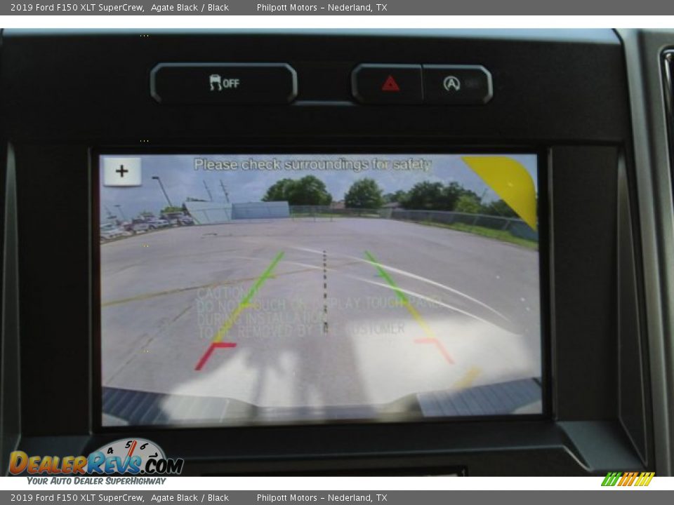 2019 Ford F150 XLT SuperCrew Agate Black / Black Photo #18