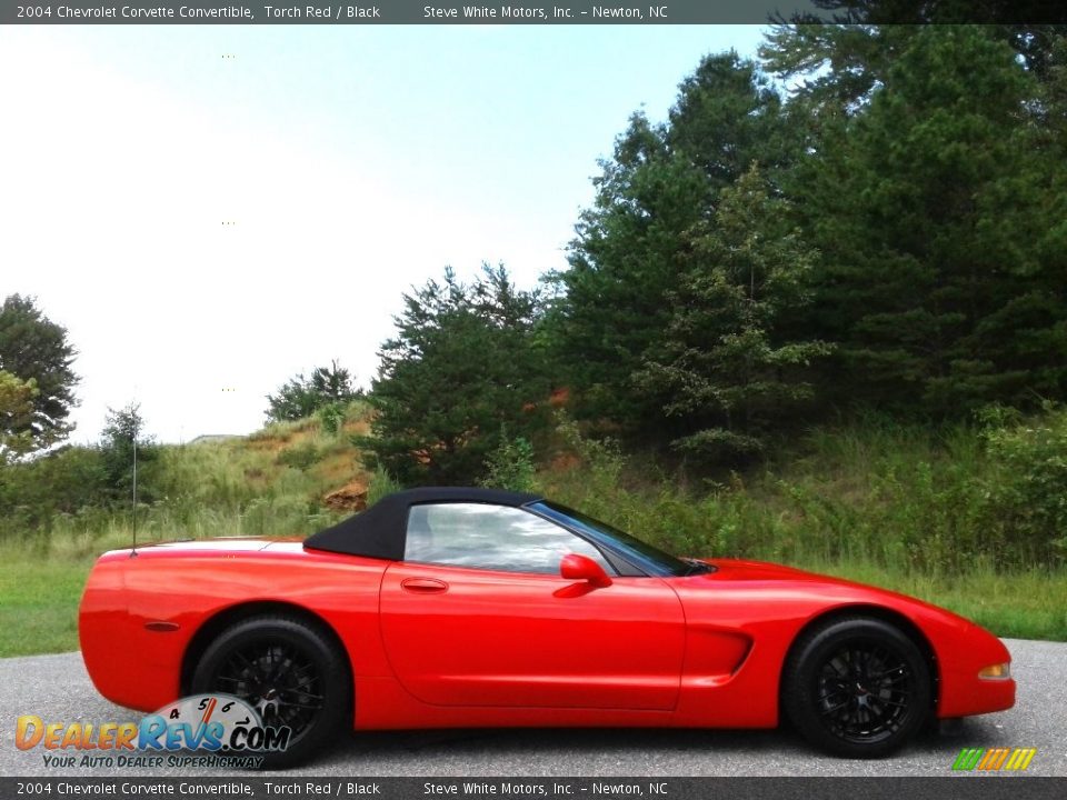 2004 Chevrolet Corvette Convertible Torch Red / Black Photo #6