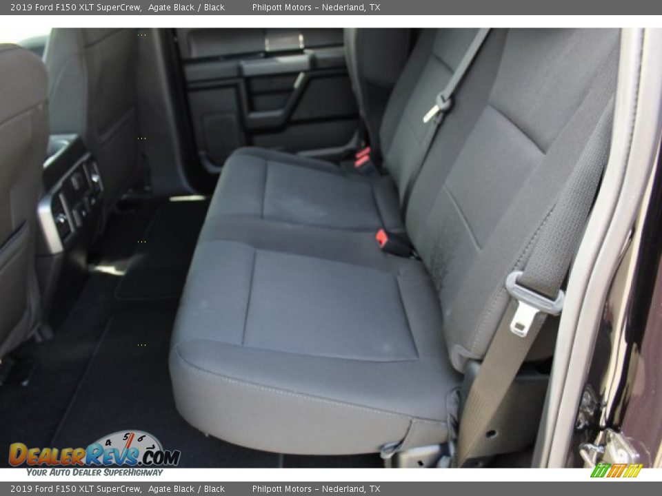 2019 Ford F150 XLT SuperCrew Agate Black / Black Photo #20