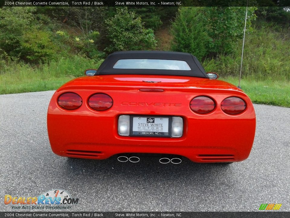 2004 Chevrolet Corvette Convertible Torch Red / Black Photo #8