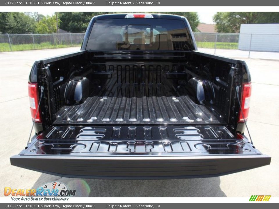 2019 Ford F150 XLT SuperCrew Agate Black / Black Photo #23