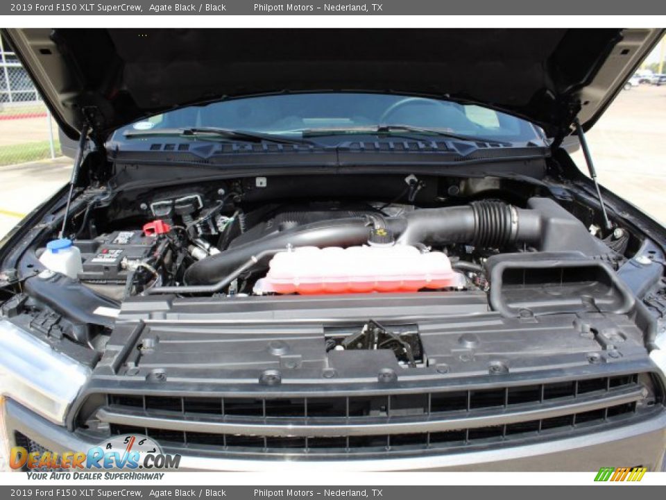 2019 Ford F150 XLT SuperCrew Agate Black / Black Photo #24