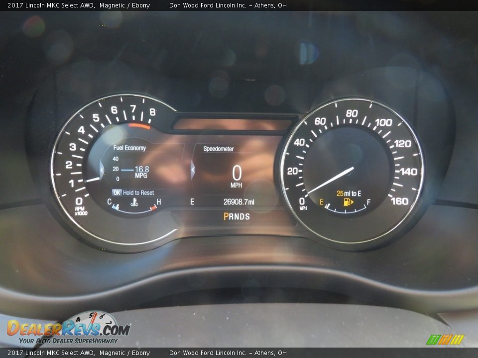 2017 Lincoln MKC Select AWD Magnetic / Ebony Photo #30